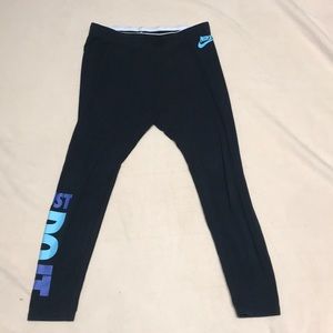 Black workout pants